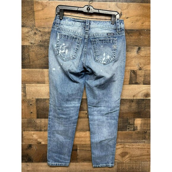 Miss Me Women's Boyfriend Ankle Jeans Size 27 - Picture 5 of 5